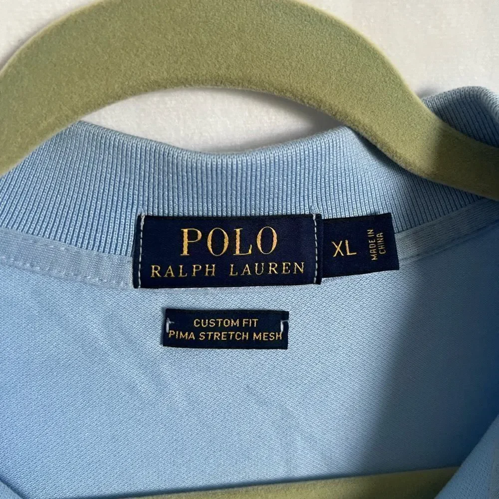 Polo Ralph Lauren Custom Fit Polo Pima Stretch Mesh XL